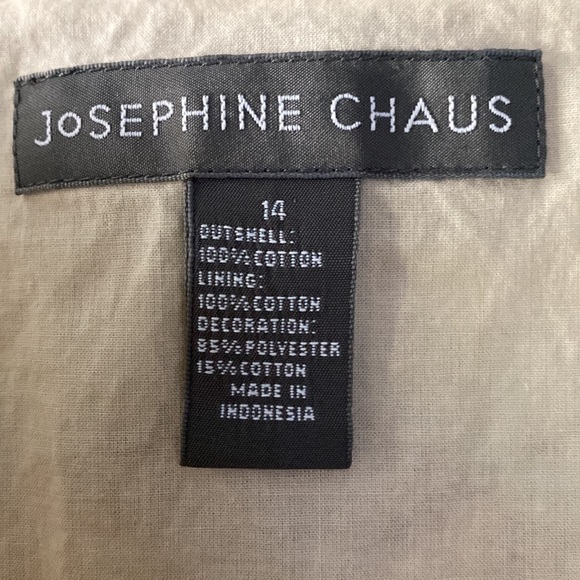 Josephine Chaus Cotton Skirt 14 - Picture 6 of 6